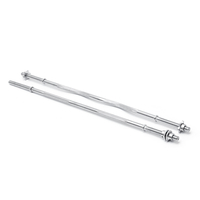 47 pouces olympique droit / barre Curl Barbell ensemble de poids équipement de fitness gym à domicile Barbell