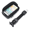 4, 7 "sac de téléphone portable GPS de support de moto imperméable dombre de soleil dombre du soleil