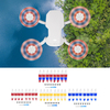 4726F Colorful Ensemble de lames daccessoires dhélice pliables à dégagement rapide à faible bruit pour DJI Mav