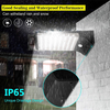 48 LED lumière solaire PIR détecteur de mouvement lampe murale de sécurité éclairage de jardin extérieur pour Courtyard