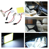 48 épi de puce LED t10 ba9s orne le dôme la lampe d