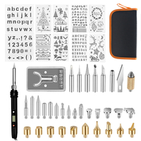 48 pièces 60 W Type de chaleur interne affichage numérique Thermostat fer à souder électrique sculpture stylo outils de