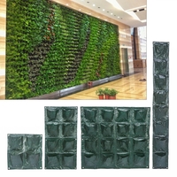 4/8/16 poches vertical jardin plantes croissant conteneur sac verdure fleur mur accrochant