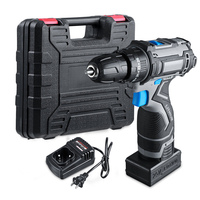 48N.m 25V perceuse électrique tournevis sans fil 4000mAh 25 vitesses outil électrique domestique avec 1 pc Batterie
