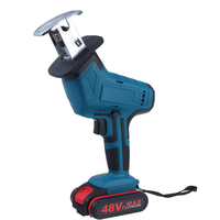 48V électrique en métal scie alternative sans fil Li-Ion Batterie outils de coupe du bois