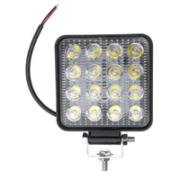 48W 6000K LED lampe de travail barre lumineuse pour voiture tout-terrain SUV camion Van Camper