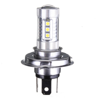 48W H4 LED feux de brouillard haut basse ampoule phare feux diurnes 7000K blanc pour voiture moto
