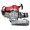 49cc moteur 2-Stroke Pull Start avec transmission pour Mini Moto Dirt Bike Red