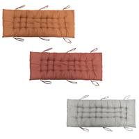 49x19 pouces chaise à bascule de jardin Soft rembourré coussin épais plage soleil siège housses dextérieur