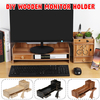 49X20X13.5cm multifonctionnel en bois moniteur Riser Stand support de bureau tiroir de stockage de fichiers pour iMac