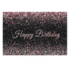 4.9x3.3FT 7.2x4.9FT 9.8x5.9FT Rose et Noir Brillant Or Dot Glamour Étincelle Studio Photographie Décors Fond