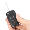 4 boutons de voiture Remote Flip Key Fob Control pour Buick pour GMC pour Chevy