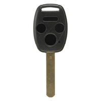 4Buttons Boîtier de clé à distance avec tournevis cruciforme pour 05-11 Honda