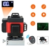 4D 360 ° 16 lignes outil de mesure croisée rotatif à nivellement automatique de niveau Laser vert