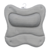 4D Mesh Bain Oreiller Spa Respirant Baignoire Coussin Cou Dos Support Baignoire