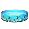 4ft-8ft Family Swimming Pool Garden Outdoor Summer Kids Pataugeoires Pas de piscine de gonflage