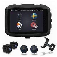 4G Global Version Moto Véhicule Sans Fil Pression Des Pneus GPS Enregistreur Smart Monitor Terminal bluetooth WIFI Insta