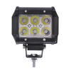 4Inch 18W LED Lampe de travail à barre de travail à barre lumineuse de travail 12V 1500LM blanc pour remorque de VTT Jee