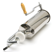 4L 304 En acier inoxydable Saucisse Stuffer Maker Machine de remplissage de viande Vitesse verticale