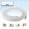 4m 13FT isolé cuivre tuyau climatiseur tuyau déchappement Tube isoler cuivre aluminium tuyau fendu ligne fil