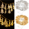 4M 40LEDs Batterie Arbre de Noël en fer actionné LED Fairy String Light Party Wedding