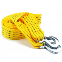 4M Heavy Duty 3 Ton Car Tow Cable Towing Pull Rope Strap Hooks Van Road Recovery for Audi for Benz for Buick for Skoda f