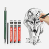 4mm presse mécanique charbon de bois crayon automatique crayon pour croquis peinture école fournitures de bureau papeter