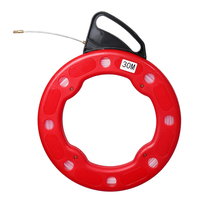 4mm x 30M Câble Bande Poisson Bande Reel Extracteur Conduit Conduit Rodder Fil Câble pour Fibre De Verre