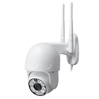 4MP HD WIFI IP Caméra AI Suivi Automatique Humain PT IP66 Étanche TF Carte De Stockage Couleur Vision Nocturne Sécurité