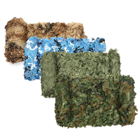 4mX2m Camo Filet De Camouflage Filet Pour Couverture De Voiture Camping Woodland Militaire Chasse Tir