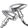 4pcs 10mm indicateur de signal moto balle tour de lumière pour Harley Davidson cruiser chopper chrome