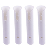 4Pcs 12 pouces Bateau à canne à pêche Bateau Marine Plastique Blanc Tube Mount Rack 30cm
