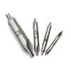 4pcs 1/2/2.5/5mm Ensemble de Forets de Centrage 60 Degrés HSS Center Forets Bits ContersinkDrills
