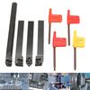 4pcs 12mm SCLCR1212H09 SCLCL1212H09 CN1212H09 S12M-SCLCR09 Porte-outil de tournage pour CCMT Ins
