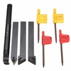 4pcs 12mm tour de tige tour de perçage outil de tournage porte-outils