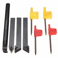 4pcs 12mm tour de tige tour de perçage outil de tournage porte-outils