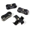4pcs 13mm un -6 ss clip tuyau tressé collier raccord adaptateur 