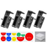4PCS 15-20mm Wardrobe Closing Board Clip Carpentry Closing Fixed Clamp Tool Wood Marking Fixture