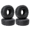 4PCS 1.9 inch Ko2 Wheel Tires for 1/10 SCX10 TRX4 Climbing RC Car Model Parts