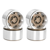 4PCS 1.9 inch Metal Wheel Rims for Axial SCX10 TRX4 VS4-10 Gen8 1/10 Simulation RC Crawler Off-Road Truck Vehicles Model