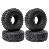 4PCS 1.9 Inch Upgraded Tyres for 1/10 TRX4 SCX10 RC Car Rock Crawler Climbing Off-Road Truck Vehicles Models Spare Parts