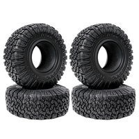 4PCS 1.9 Inch Upgraded Tyres for 1/10 TRX4 SCX10 RC Car Rock Crawler Climbing Off-Road Truck Vehicles Models Spare Parts
