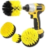 4pcs 2 / 3, 5 / 4/5 pouces outil de brosse de nettoyage brosse électrique perceuse