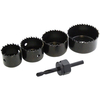 4pcs 32/38/44/54mm le trou a vu le coupeur avec mandrel woodworking le morceau de foreuse