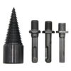 4PCS 32mm Black With Replaceable Handle Firewood Drill Bit Hand Electric Drill Electric Hammer Machine With Round Handle