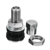 4pcs 3.8cmx1.5cm Tige Tubeless de valve de roue de pneu pour la voiture de moto