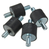 4pcs 40x30mm m10 vibratiles choc en caoutchouc absorbant 