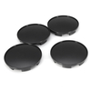 4pcs 68mm casquettes de centre de roue capuchon de moyeu de jante pour M Power
