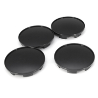 4pcs 68mm casquettes de centre de roue capuchon de moyeu de jante pour M Power