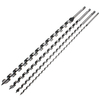 4pcs 8/12/16 / 24mm 600mm bits de tarière de forage outil d